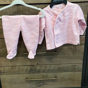 Magnetic me magnetic pink kimono set. Size 3months